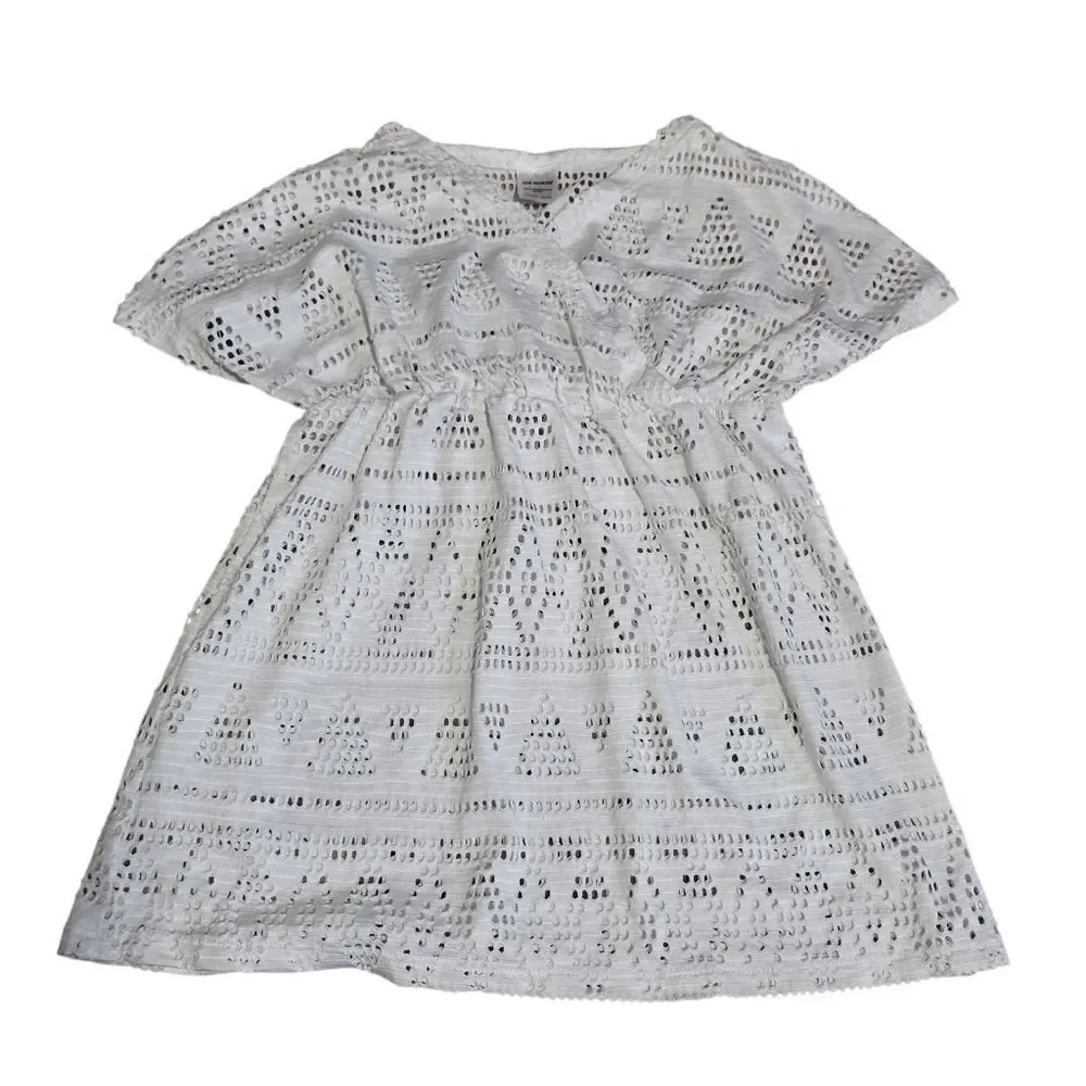 Vibrant Kids Cover Ups  in Coral, Sky Blue, and White